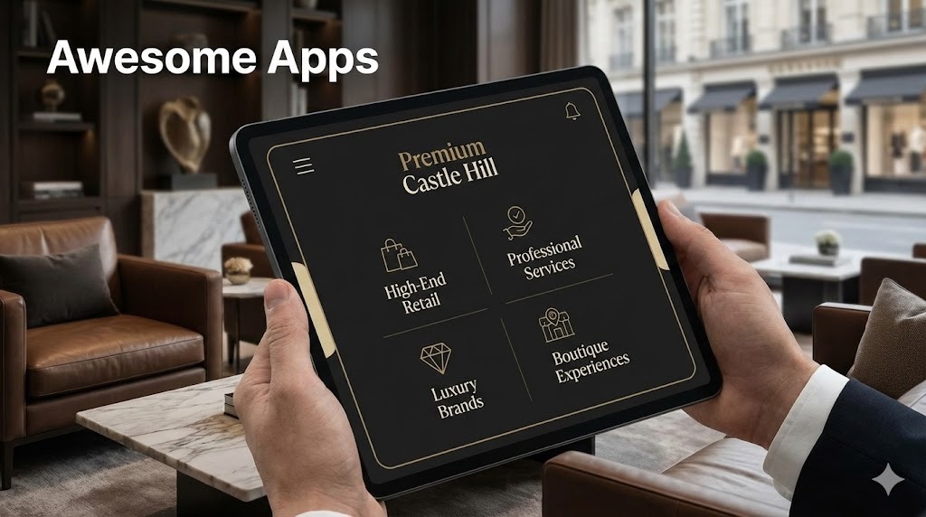 Premium Castle Hill business apps for luxury retail and professional services