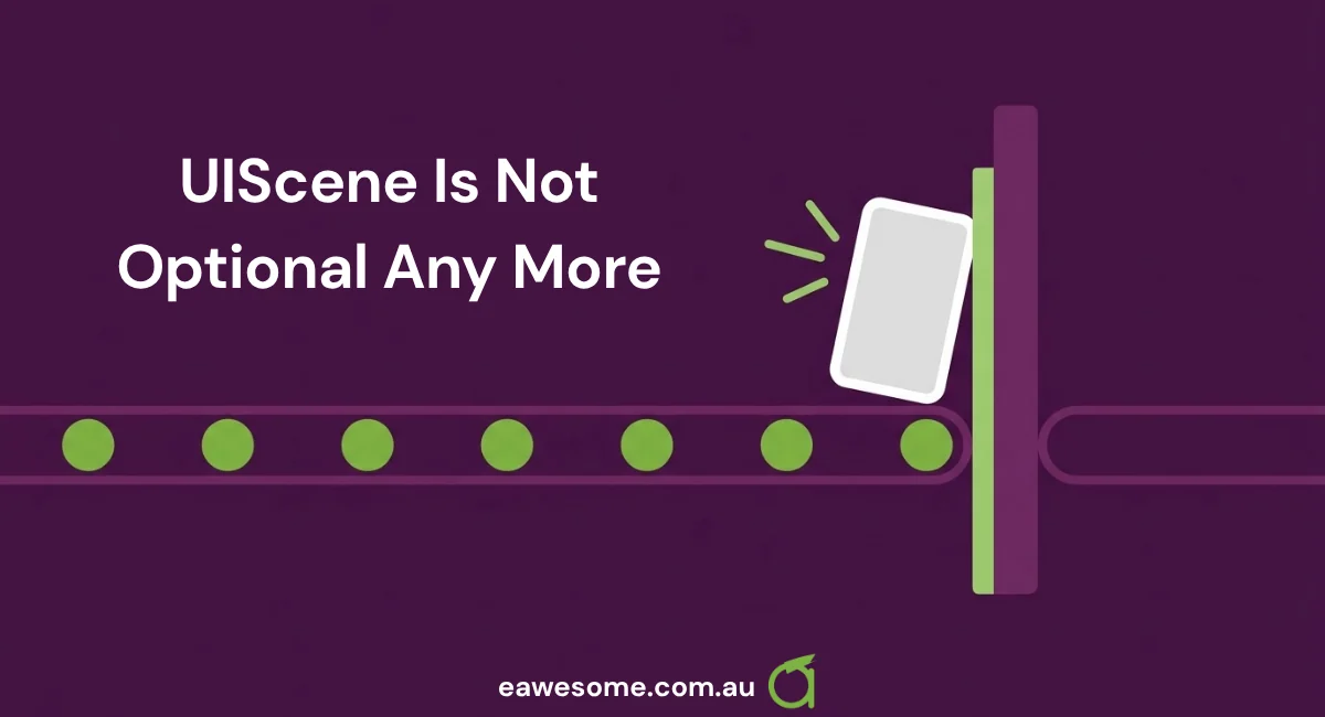 UIScene Is Not Optional Any More