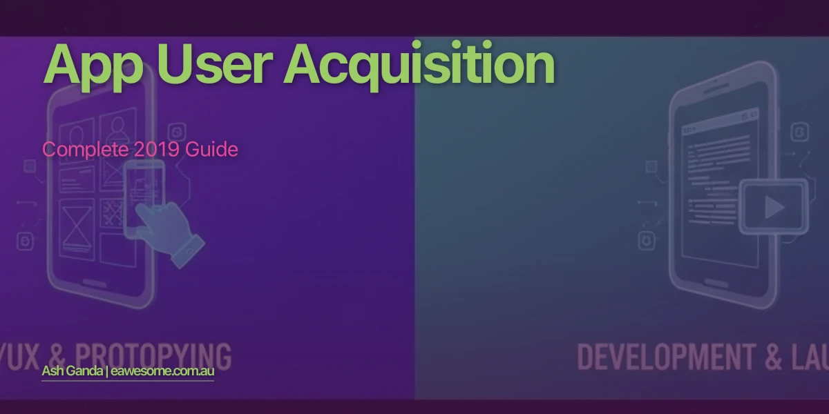 app user acquisition: Complete 2019 Guide