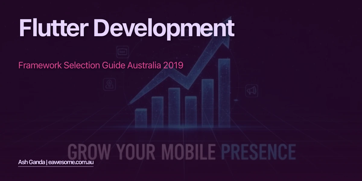 Flutter Development: Framework Selection Guide Australia 2019