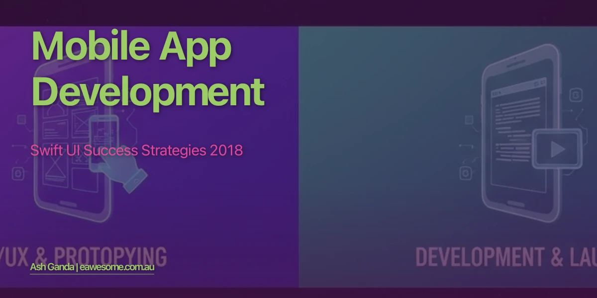 Mobile App Development: Swift UI Success Strategies 2018