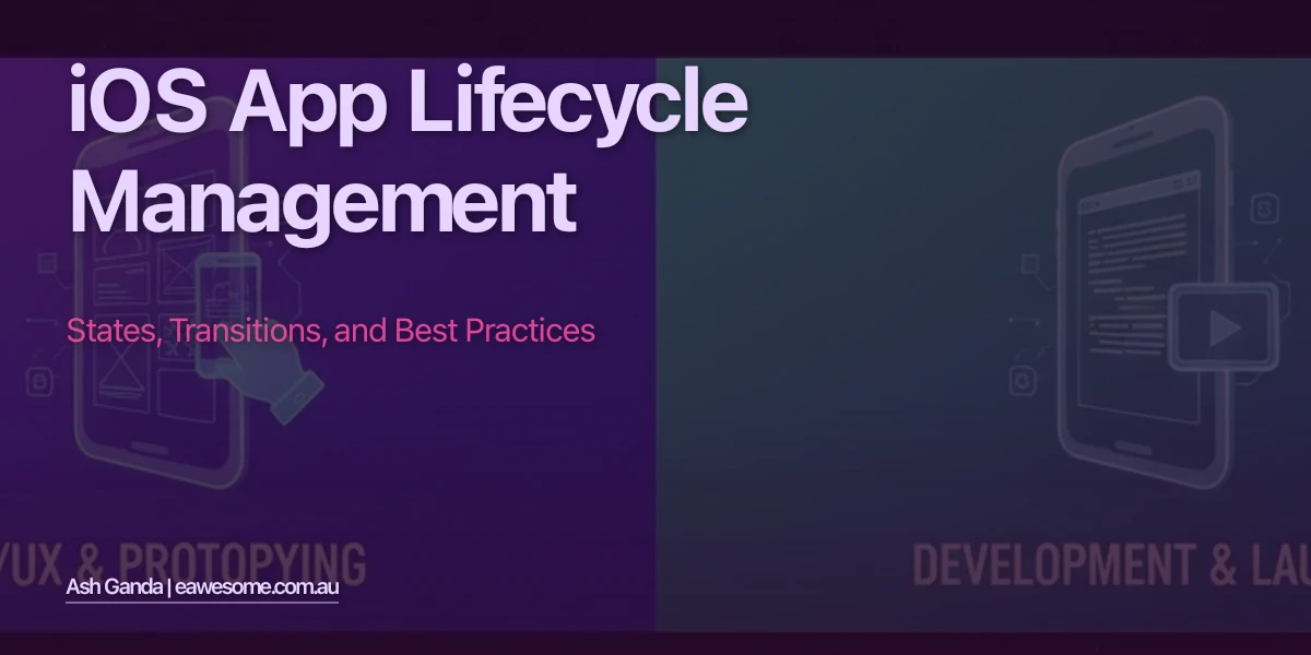 iOS App Lifecycle Management: States, Transitions, and Best Practices