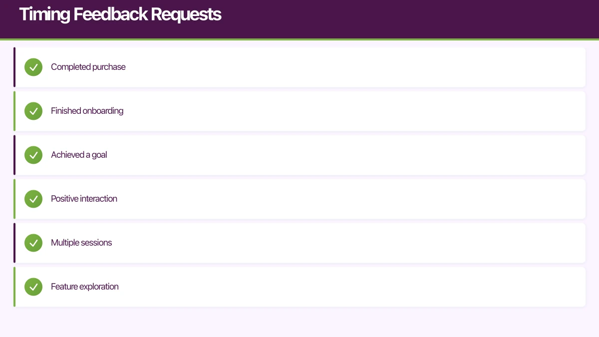 Timing Feedback Requests Infographic